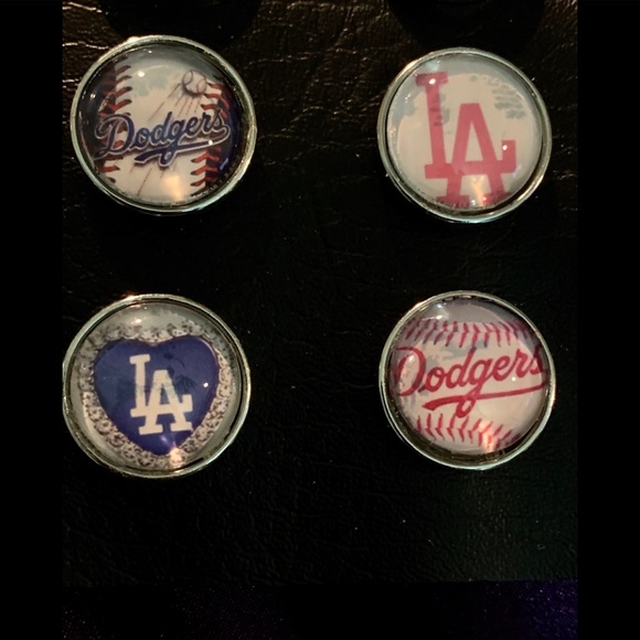 Los Angeles Dodgers Ginger Snap charms - Picture 1 of 1